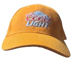 Orange Coors Light Men’s Hat